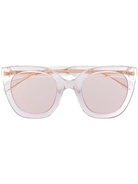 flat top frame sunglasses gucci|Gucci transparent sunglasses.